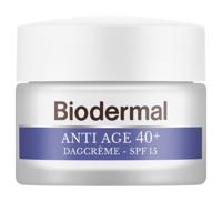 Biodermal Anti Age 40+ Dagcrème met hyaluronzuur en vitamine C - met SPF15 - thumbnail