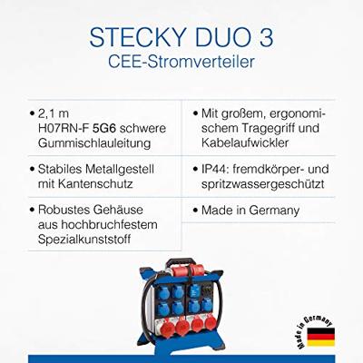 AS Schwabe Stecky DUO 3 60933 CEE-stroomverdeler 400 V 32 A