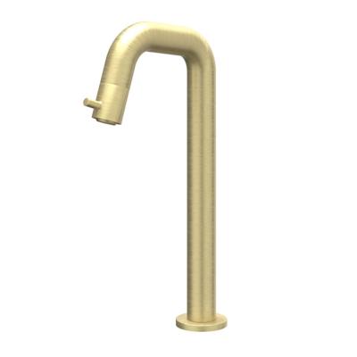 IVY Bond Fonteinkraan Contour - Opbouw - Verhoogd - Geborsteld Mat Goud PVD