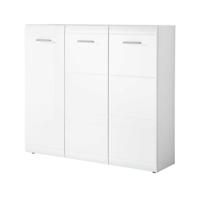 Schoenenkast Bologna Wit L - thumbnail