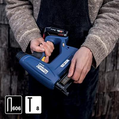 Rapid BTX606 | 18v Accutacker voor smalrugnieten | 2.5 Ah accu + lader | Incl. 300 8/30 mm brads | In koffer - 5001502 Rapid BTX606 | 18v Accutacker voor smalrugnieten | 2.5 Ah accu + lader | Incl. 300 8/30 mm brads | In koffer - 5001502