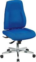 Topstar Bureaudraaistoel | met puntsynchroontechniek | blauw 430-510 mm | zonder armleuningen draagvermogen 110 kg | 1 stuk - PI990BC6 PI990BC6 - thumbnail