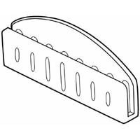 Kaarthouder transparant, breedte 60mm - thumbnail