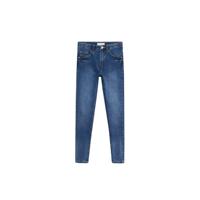 Mango Kids slim fit jeans donkerblauw - thumbnail