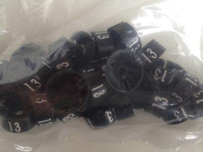 MB zwart/wit 13 voor op kledinghanger