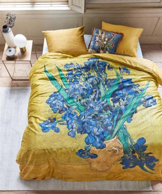 Beddinghouse x Van Gogh Museum Irises Yellow Dekbedovertrek