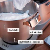 Bosch Küchenmaschine Serie 8 OptiMUM, 1600 Watt, silber Foodprocessor RVS - thumbnail