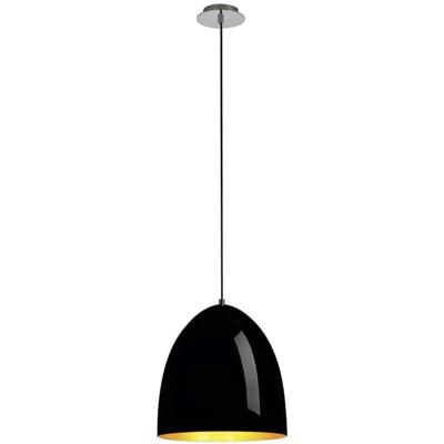 SLV HanglampPara Cone 30 zwart met goud - 133060
