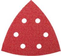 Bosch Accessories 2609256A49 Deltaschuurpapier Met klittenband, Geperforeerd Korrelgrootte (num) 60 Hoekmaat 93 mm 5 stuk(s) - thumbnail