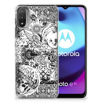 Silicone Back Case Motorola Moto E20 | E40 Skulls Angel Silicone Back Case Motorola Moto E20 | E40 Skulls Angel