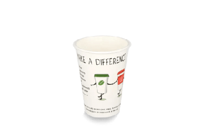 Kartonnen koffiebeker 180cc 7.5oz Recycle