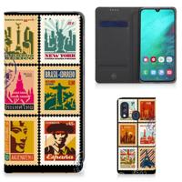 Samsung Galaxy A40 | Book Cover | Postzegels - thumbnail