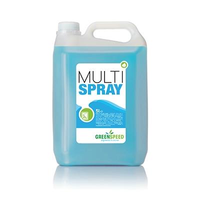 Greenspeed glas- en allesreiniger Multi Spray, citrusgeur, flacon van 5 liter Greenspeed glas- en allesreiniger Multi Spray, citrusgeur, flacon van 5 liter