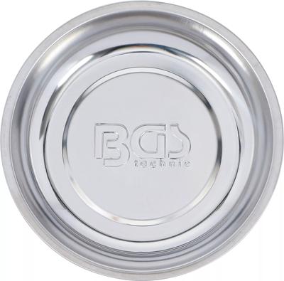 BGS technic Stainless Steel Magnetic Retaining Tray Ø 150 mm