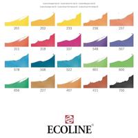 Bruynzeel Ecoline brush pen set landschappen, 20 kleuren - thumbnail