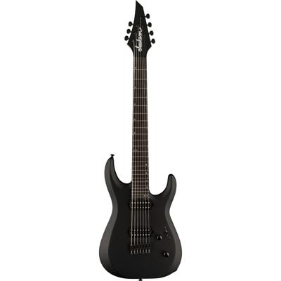 Jackson Pro Plus Series DK Modern MDK7 HT EB Satin Black 7-snarige elektrische gitaar met gigbag