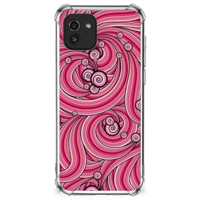 Samsung Galaxy A03 Back Cover Swirl Pink Samsung Galaxy A03 Back Cover Swirl Pink