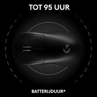 Logitech G PRO X SUPERLIGHT 2 DEX Zwart Draadloze Gaming muis - thumbnail