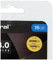 Integral USB stick 3.0, 16 GB, zwart - thumbnail