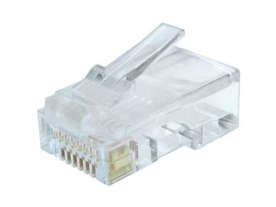 Gembird LC-8P8C-002/10 RJ-45 Transparant kabel-connector