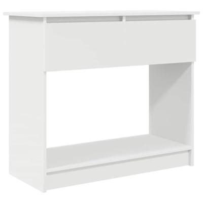 Wandtafel met lades 85,5x38,5x74,5 cm wit Wandtafel met lades 85,5x38,5x74,5 cm wit