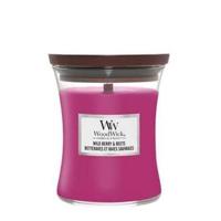 WoodWick wild berry & beets medium candle - thumbnail
