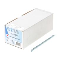 Kozijnschroef QZ geg 7.5x152 ck t25 - thumbnail