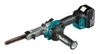 Makita DBS180RTJ 18 V Stripschuurmachine 9mm 5,0 Ah accu (2 st), snellader, in Mbox - thumbnail