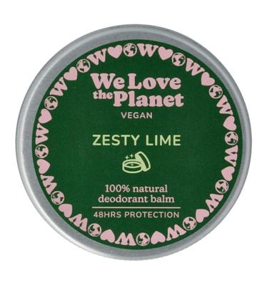 Natuurlijke deodorant balm - zesty lime - 35 gram