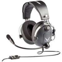 Thrustmaster T.Flight U.S. Air Force Edition-DTS Over Ear headset Kabel Stereo Grijs Headset, Volumeregeling, Microfoon uitschakelbaar (mute) Gamen - thumbnail