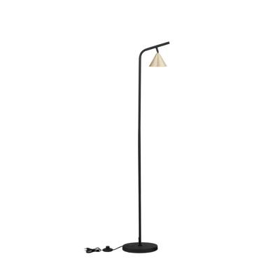 Lyora VloerlampConico zwart met goud - 9011436