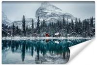Fotobehang - meer O&apos;Hara Canada, premium print, inclusief behanglijm - thumbnail