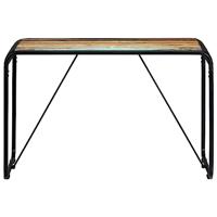 Eettafel 118x60x76 cm massief gerecycled hout - thumbnail