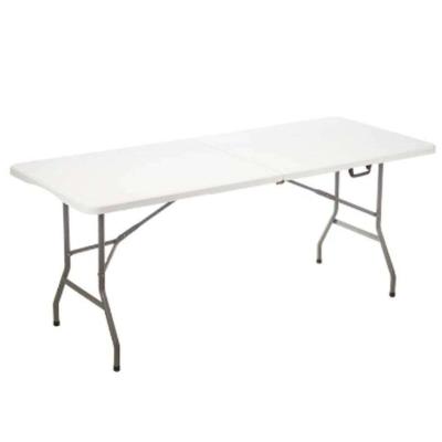 Vouwtafel Ibergarden Wit Grijs 180 x 70 x 174 cm