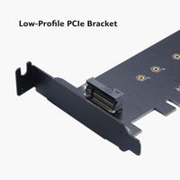 Akasa M.2 SSD to PCIe 3.0 x4 NVME adapter card AK-PCCM2P-01 - thumbnail