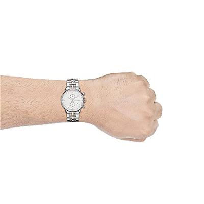 Emporio Armani AR0399 heren tweekleurig roestvrijstalen horloge