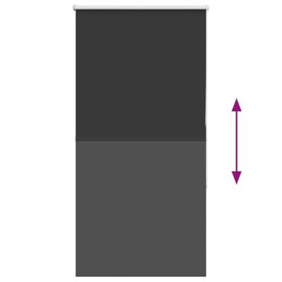 Rolgordijn verduisterend 65x150cm stofbreedte 60,7 cm polyester