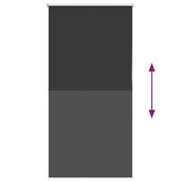 Rolgordijn verduisterend 65x150cm stofbreedte 60,7 cm polyester - thumbnail