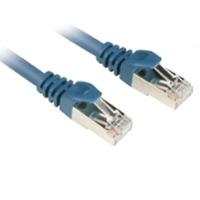Sharkoon patchkabel sftp, rj-45 met cat.6 (blauw, 0,25 meter) - thumbnail