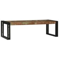 Salontafel 2 pcs Multikleur massief gerecycled hout - thumbnail