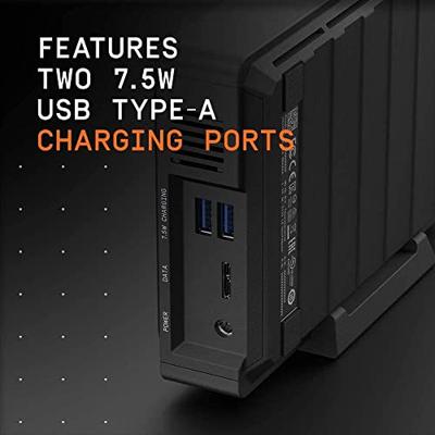 WD Black D10 Game Drive 8 TB Externe harde schijf (3,5 inch) USB-A 3.2 Gen 1 Zwart WDBA3P0080HBK-EESN