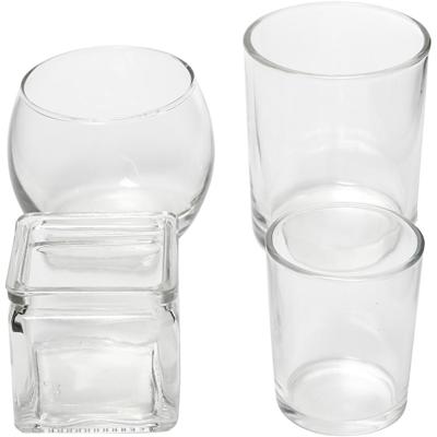 Creativ Company Waxinelicht, h: 5,3-8,4 cm, d 4,5-7,3 cm, inhoud kan variëren , 72 stuk/ 1 doos