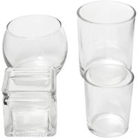 Creativ Company Waxinelicht, h: 5,3-8,4 cm, d 4,5-7,3 cm, inhoud kan variëren , 72 stuk/ 1 doos - thumbnail