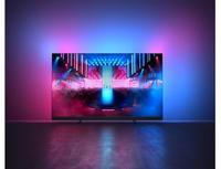 TV OLED+ Ambilight Philips 55OLED909/12 139 cm 4K UHD 2024 Gris Métal - thumbnail