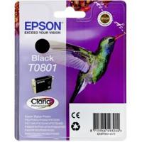 Epson inktpatroon zwart T 080 T 0801 - thumbnail