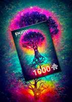 Tree of the Universe Puzzel 1000 Stukjes - thumbnail