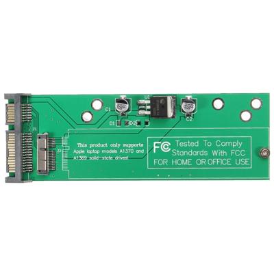 Hard Disk Drive Adapter 12 + 6-pin naar SATA 22-pins SSD adapter Converter kaart voor Apple MacBook Air 2010 2011