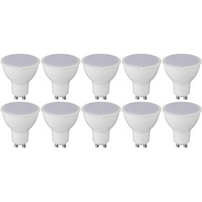LED Spot 10 Pack - GU10 Fitting - 4W - Natuurlijk Wit 4200K