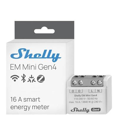 Slimme WiFi-energieverbruiksmeter Shelly EM Mini Gen4