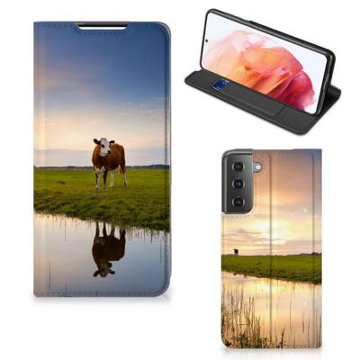 Samsung Galaxy S21 | Hoesje maken | Koe Samsung Galaxy S21 | Hoesje maken | Koe